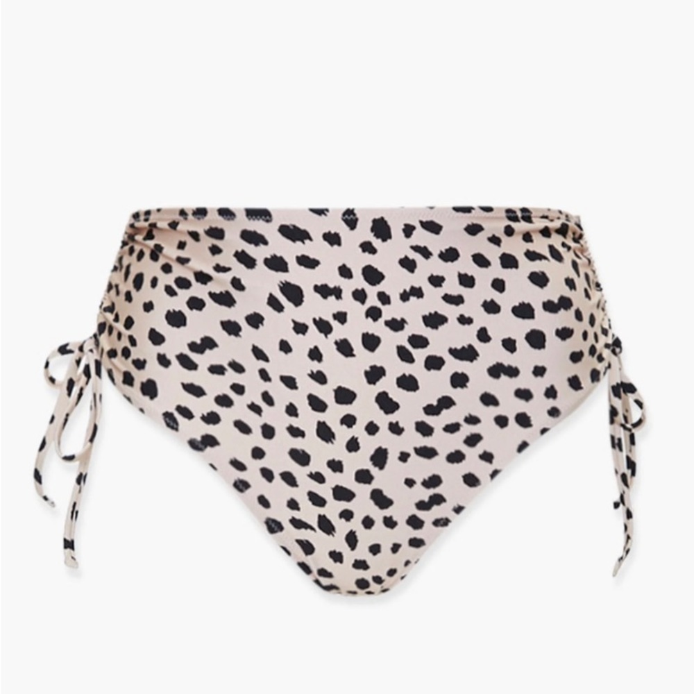 Plus Size Spotted Bikini Bottoms